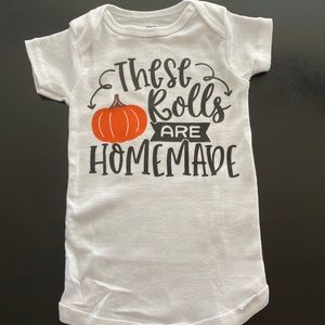 These Rolls are Homemade onesie